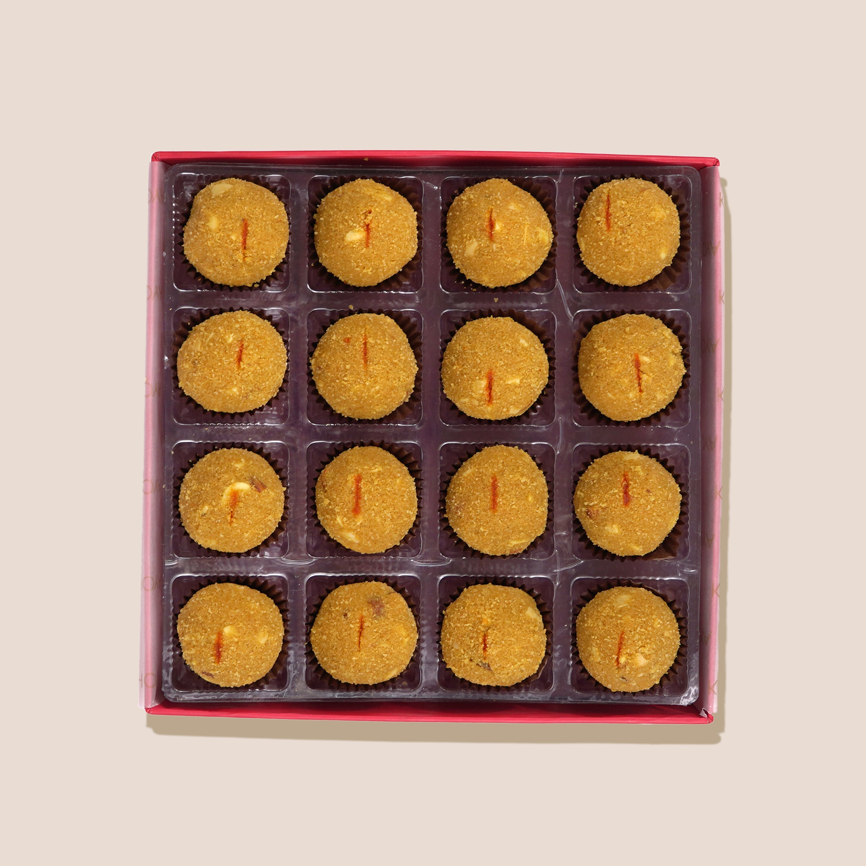Roasted Besan Ladoo - Box of 16