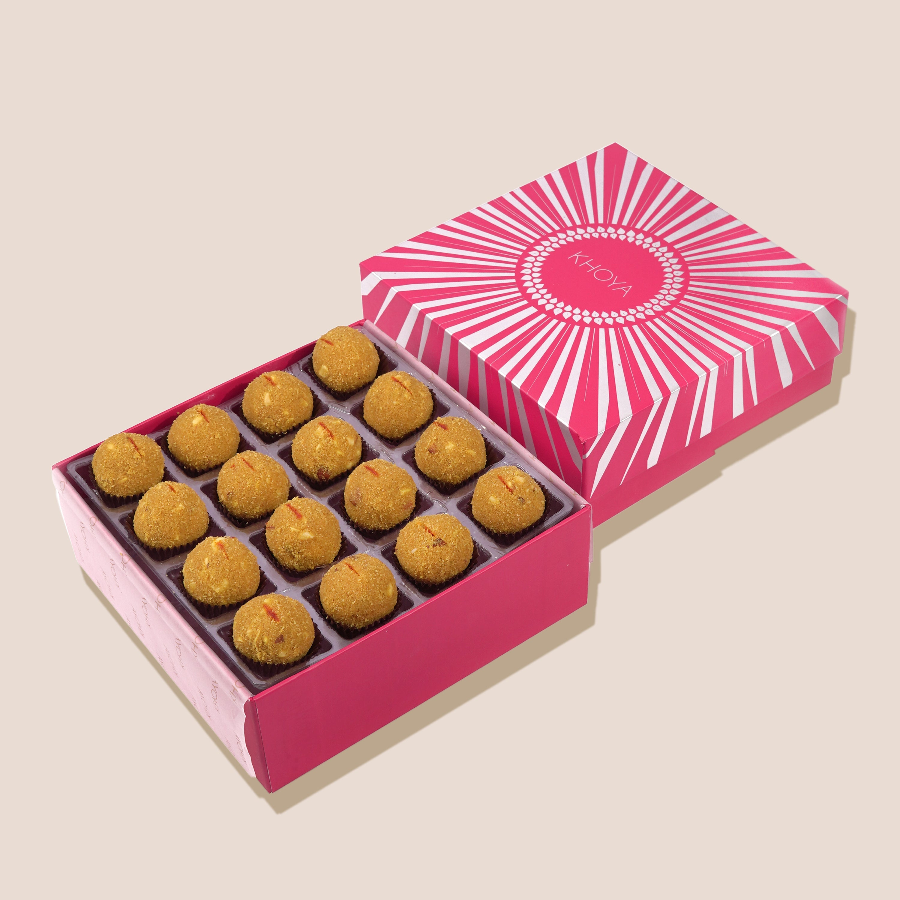 Roasted Besan Ladoo - Box of 16