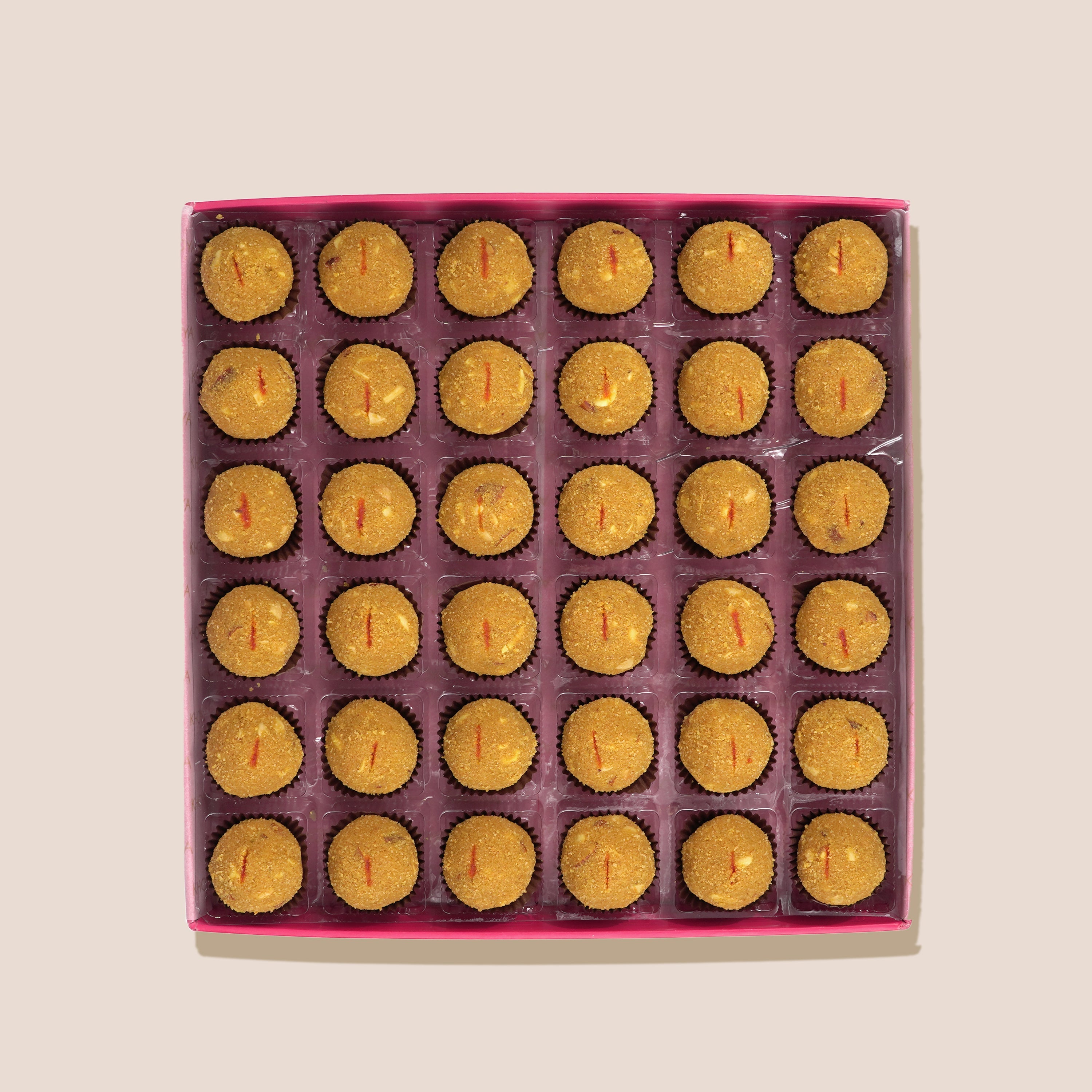 Roasted Besan Ladoo - Box of 36